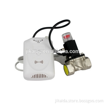 Gas detector with shut-off valve AC 90V-240V CE certificate